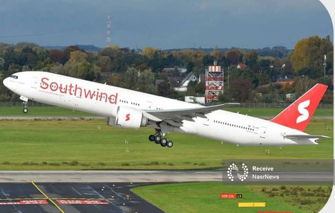 فرودگاه تبریز میزبان Boeing 777 شرکت هواپیمایی Southwind