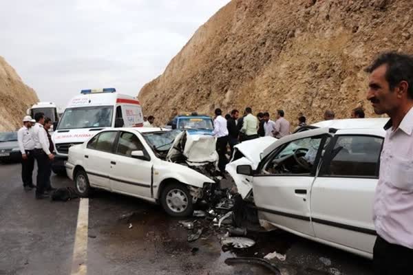 تصادف ۳ دستگاه خودرو در سهند با یک کشته و ۷ مصدوم