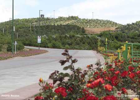 جمع آوری دستفروشان و رفع سدمعبر در ورودی تفرجگاه عینالی