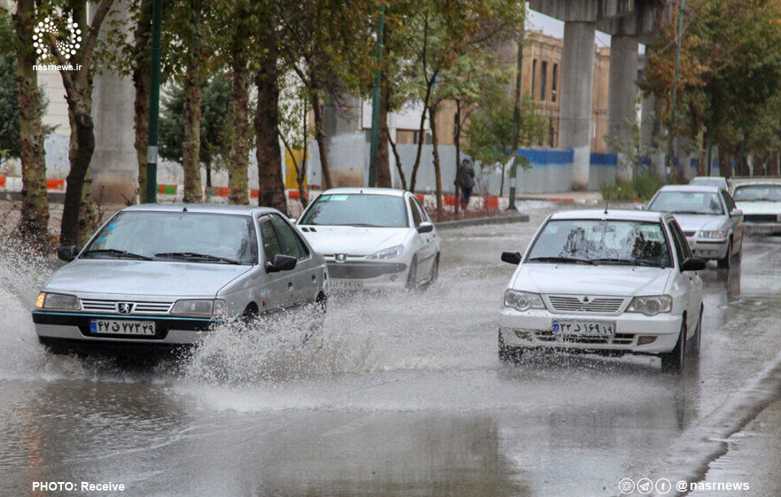 پیش‌بینی کاهش دما و رگبار باران در آذربایجان‌شرقی