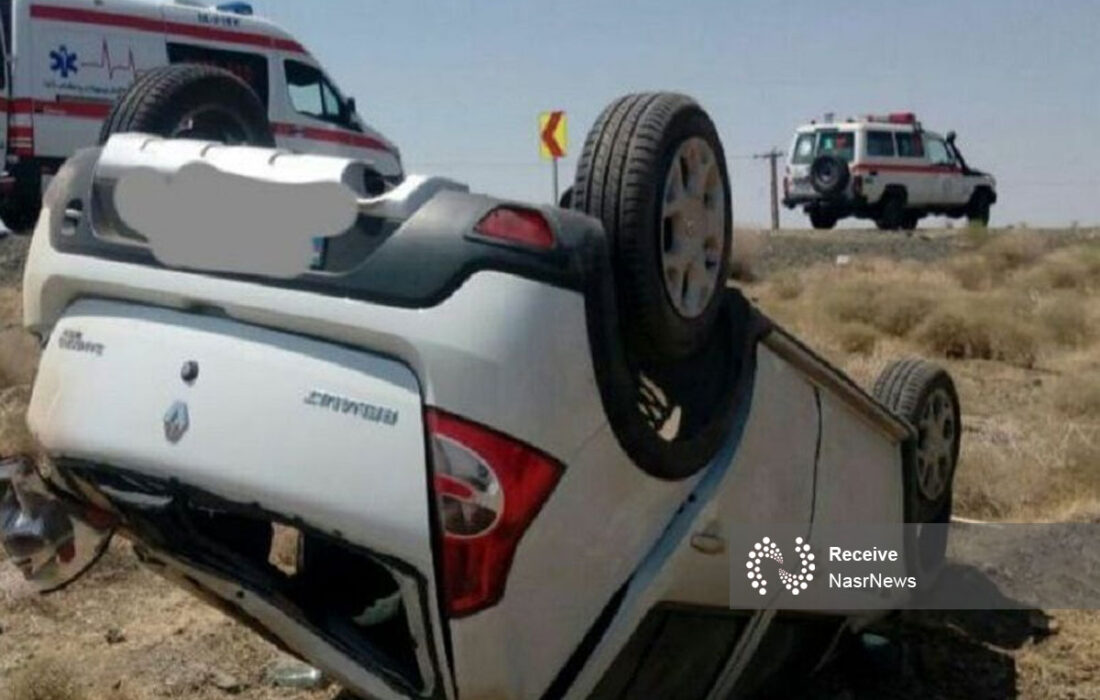 ۳۶ درصد از تصادفات جاده ای آذربایجان شرقی منجر به واژگونی خودرو می‌شود