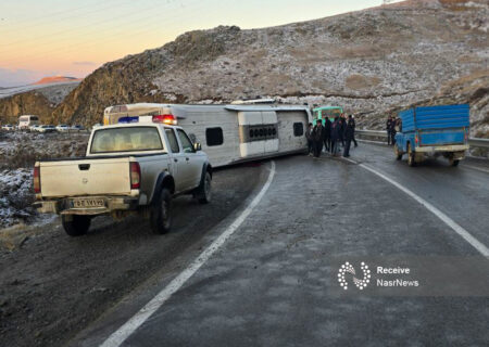 دلیل واژگونی اتوبوس کارگران معدن سونگون اعلام شد