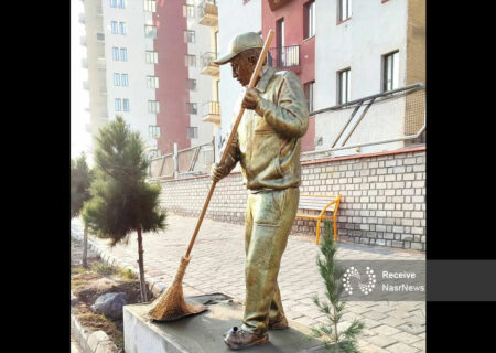نصب  تندیس پاکبان فقید سهند