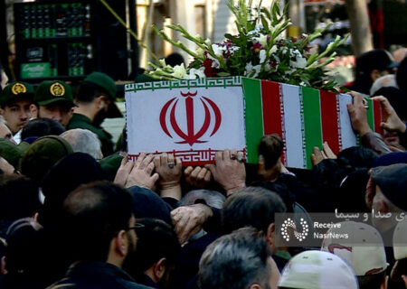 تشییع لاله‌های گمنام دفاع مقدس در تبریز