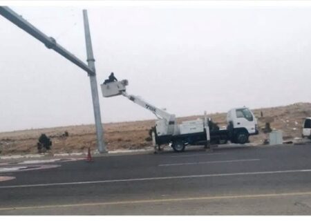 آغاز نصب دوربین‌های کنترل سرعت در آزادراه تبریز-سهند